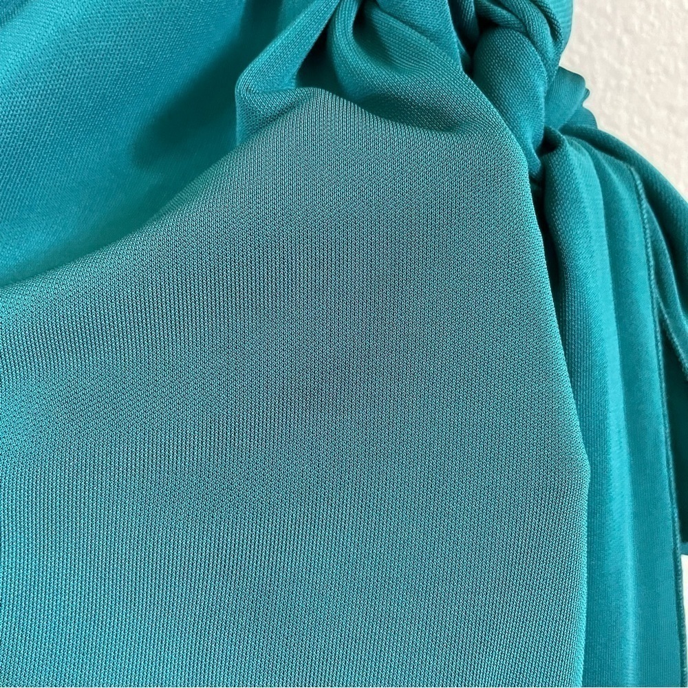 Haute Hippie Halter Wrap‎ Cocktail Mini Dress Emerald Green Size XS - Picture 13 of 13